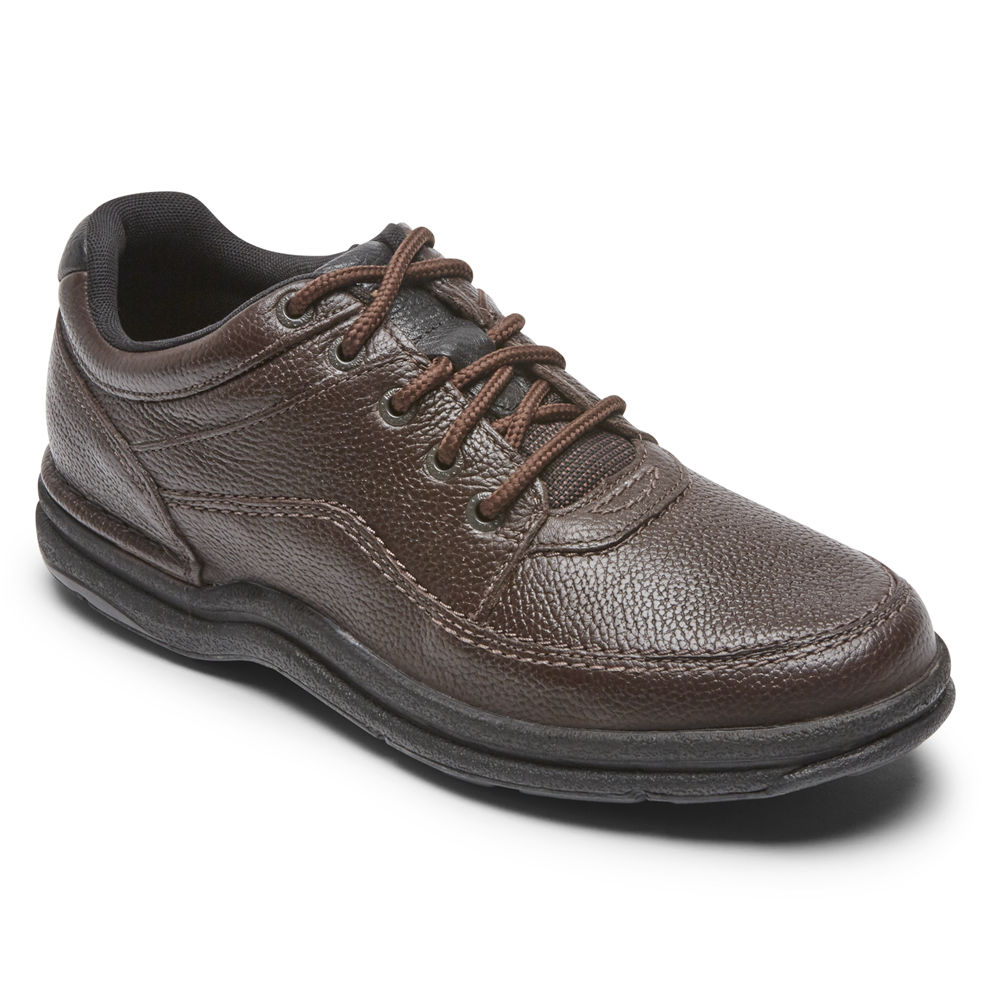 Rockport Joggesko Herre Brune - World Tour Classic Shoe - IADR86975